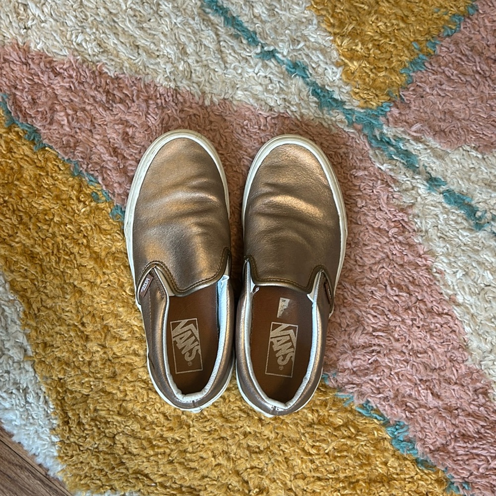 Bronze Metallic Vans